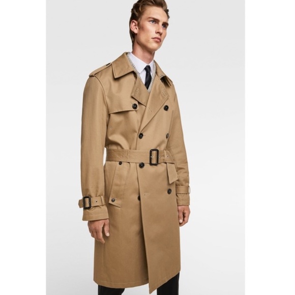 trench coat zara man